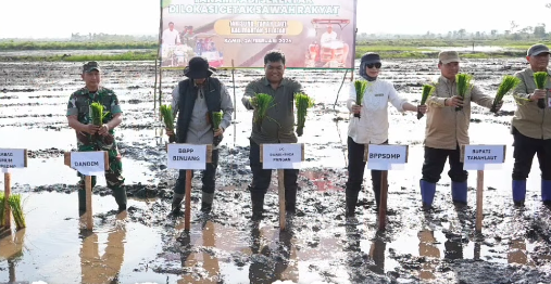 Bupati Apresiasi Kepercayaan Kementan-RI Memilih Tanah Laut Lokasi CSR