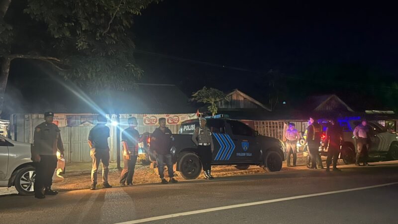 Antisipasi Balapan Liar, Polres Tanah Laut Gencarkan Patroli Malam