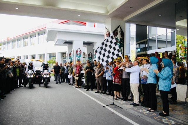 Gubernur Kalteng Lepas Bansos Kartu Huma Betang Sejahtera dengan 300 Ribu KK Jadi Sasaran