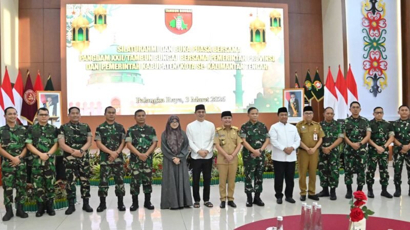 Pererat Sinergi, Gubernur dan Wagub Kalteng Hadiri Buka Puasa Bersama di Makodam XXII/Tambun Bungai