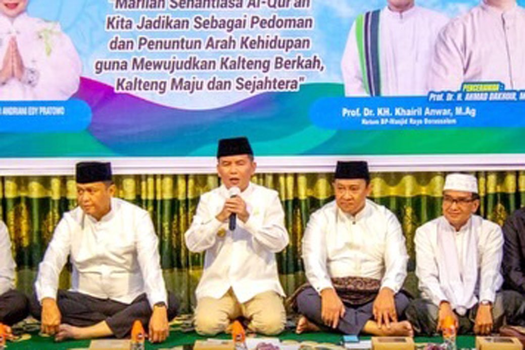 Momentum Peringatan Nuzulul Quran, Gubernur Kalteng Ajak Semua Elemen Perkokoh Persatuan