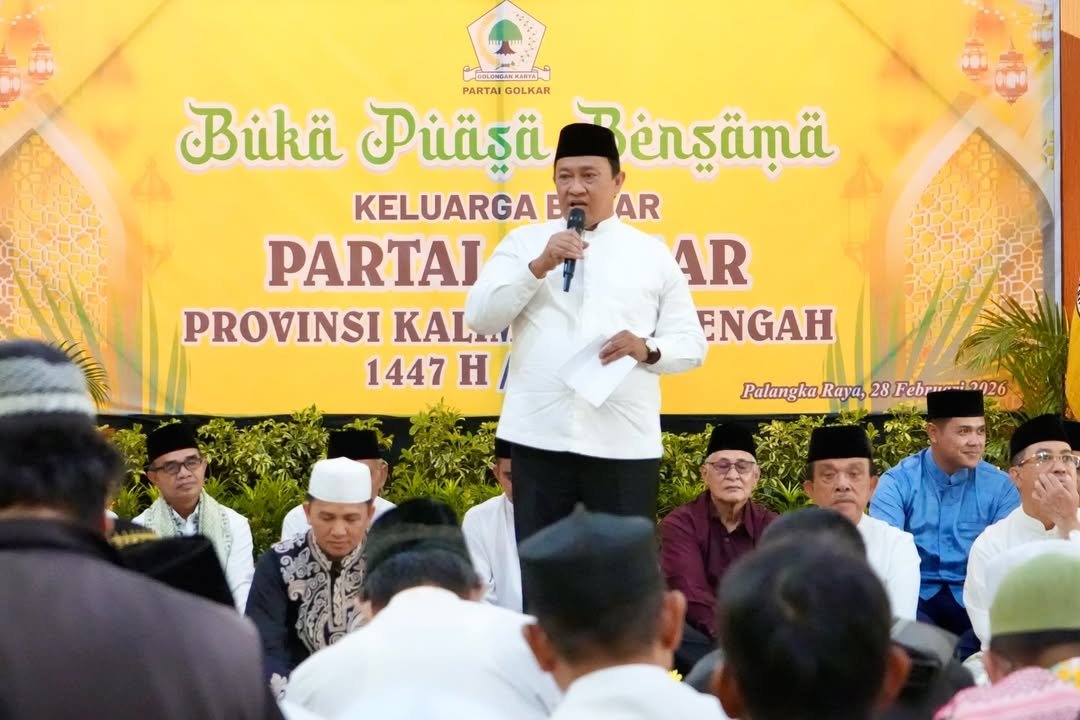 Gubernur dan Wakil Gubernur Hadiri Buka Puasa Bersama DPD Partai Golkar Kalteng