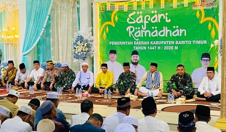 Bupati Muhammad Yamin Safari Ramadan 1447 Hijriah di Masjid Noor Hikmah Desa Magantis