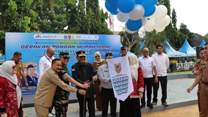 Sekda Muhammad Syarifuddin Sebut Gerakan Pangan Murah dan Bazaar Murah