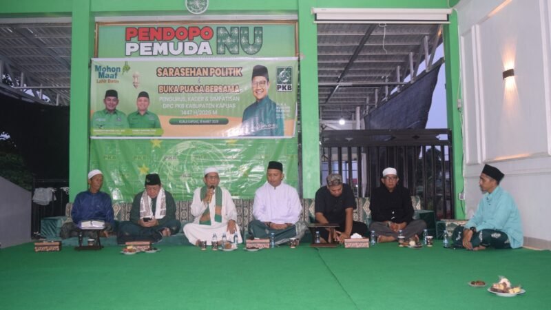 DPC PKB Kapuas Gelar Sarasehan Politik dan Buka Puasa Bersama