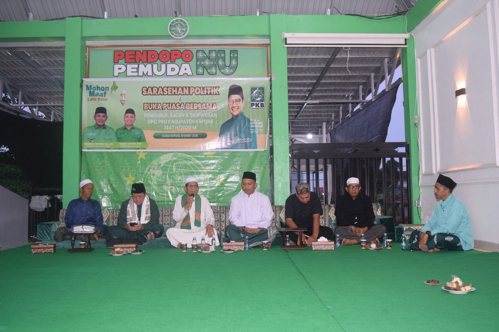 DPC PKB Kapuas Gelar Sarasehan Politik dan Buka Puasa Bersama