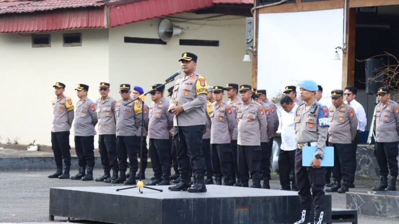 Kapolres AKBP Ricky Boy Siallagan Imbau Masyarakat Tak Panic Buying