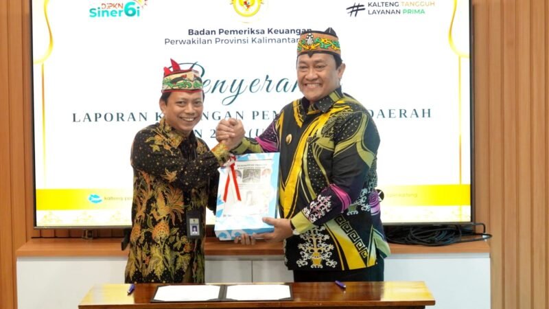 Serahkan LKPD Unaudited 2025, Pemprov Kalteng Optimis Pertahankan Kembali WTP