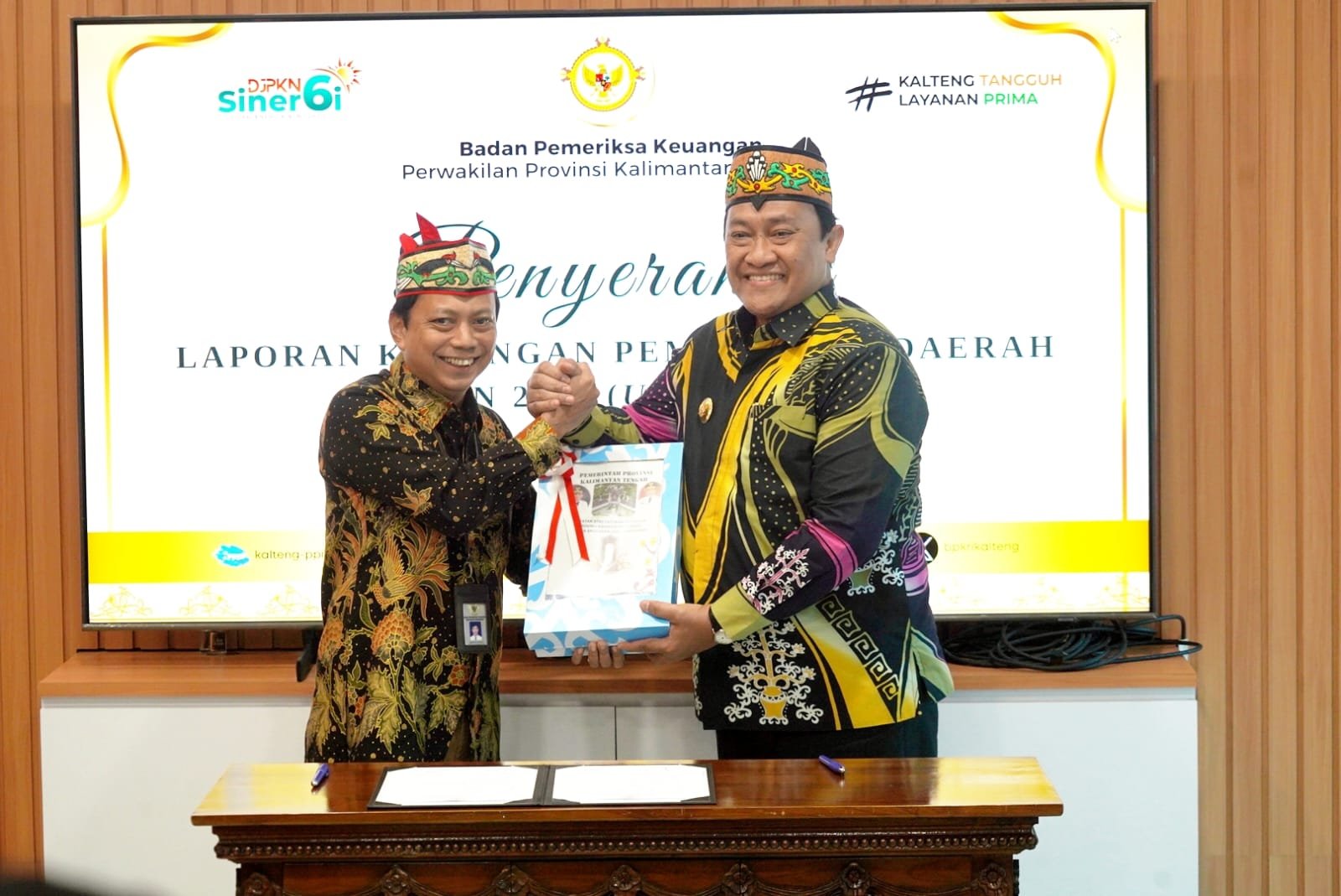 Serahkan LKPD Unaudited 2025, Pemprov Kalteng Optimis Pertahankan Kembali WTP