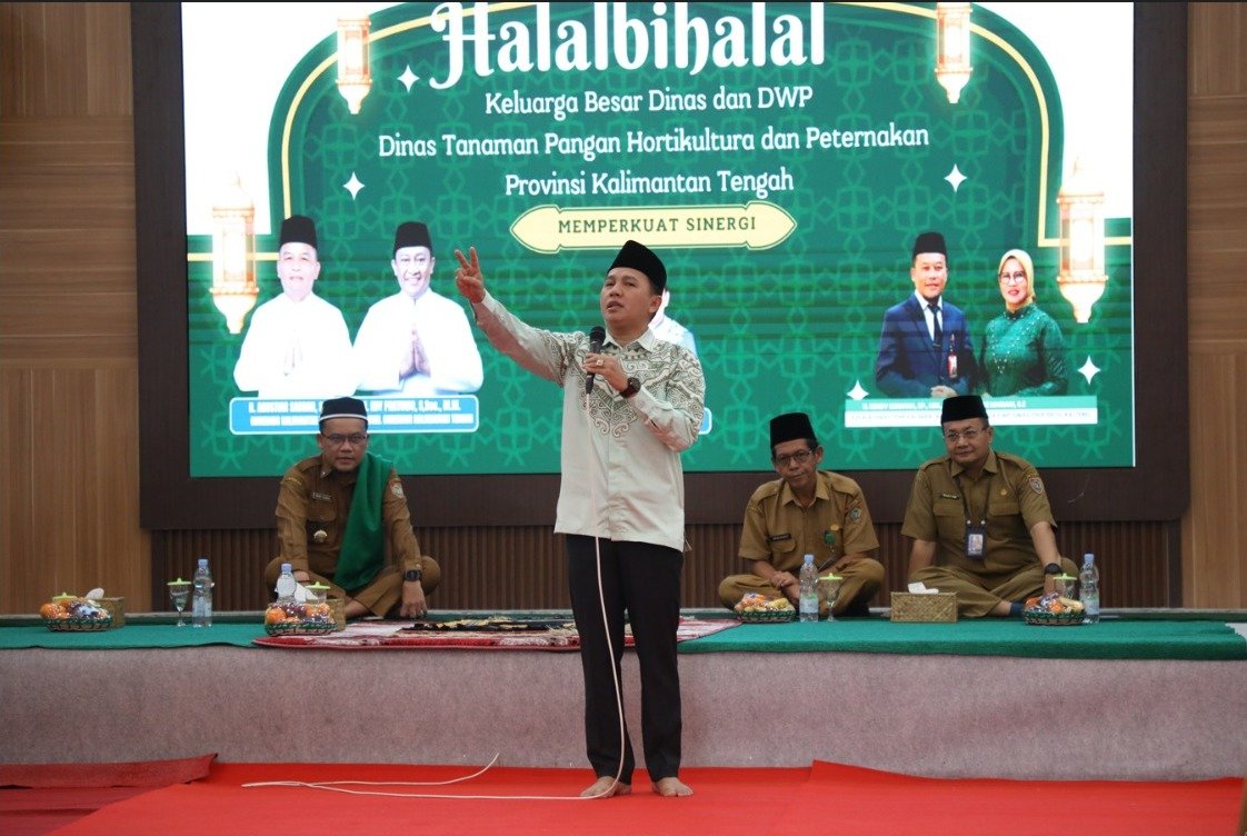 Dinas TPHP Kalteng Gelar Halal Bihalal, Pererat Tali Silaturahmi Pasca Hari Raya Idul Fitri