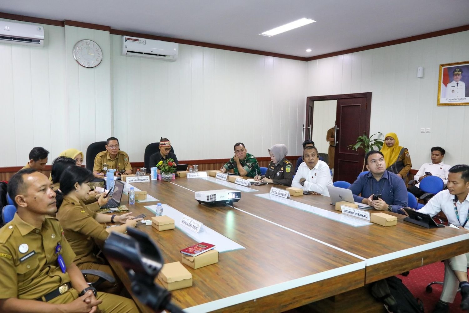 Pemprov Kalteng Ikuti Rakor Pengendalian Inflasi 2026 Bersama Kemendagri