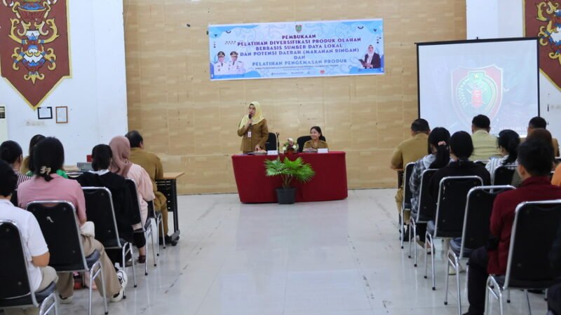 Disdagperin Kalteng Gelar Pelatihan Industri Kecil Menengah