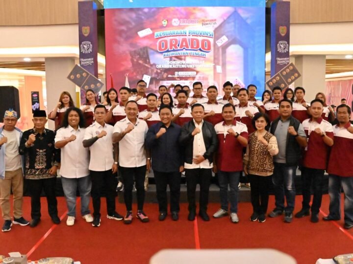 Wagub Edy Pratowo Hadiri Pelantikan Pengurus Faderasi Olahraga Domino Nasional Kalteng