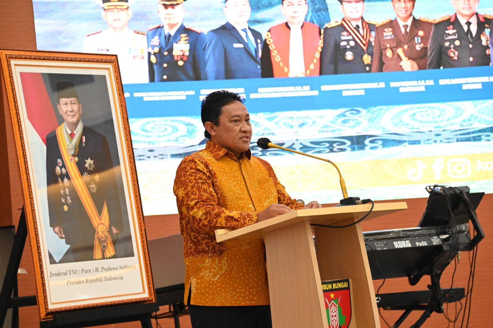 Ramah Tamah Pangdam XXII/TB, Wagub Kalteng : Momentum Pererat Sinergi Forkopimda Kalselteng