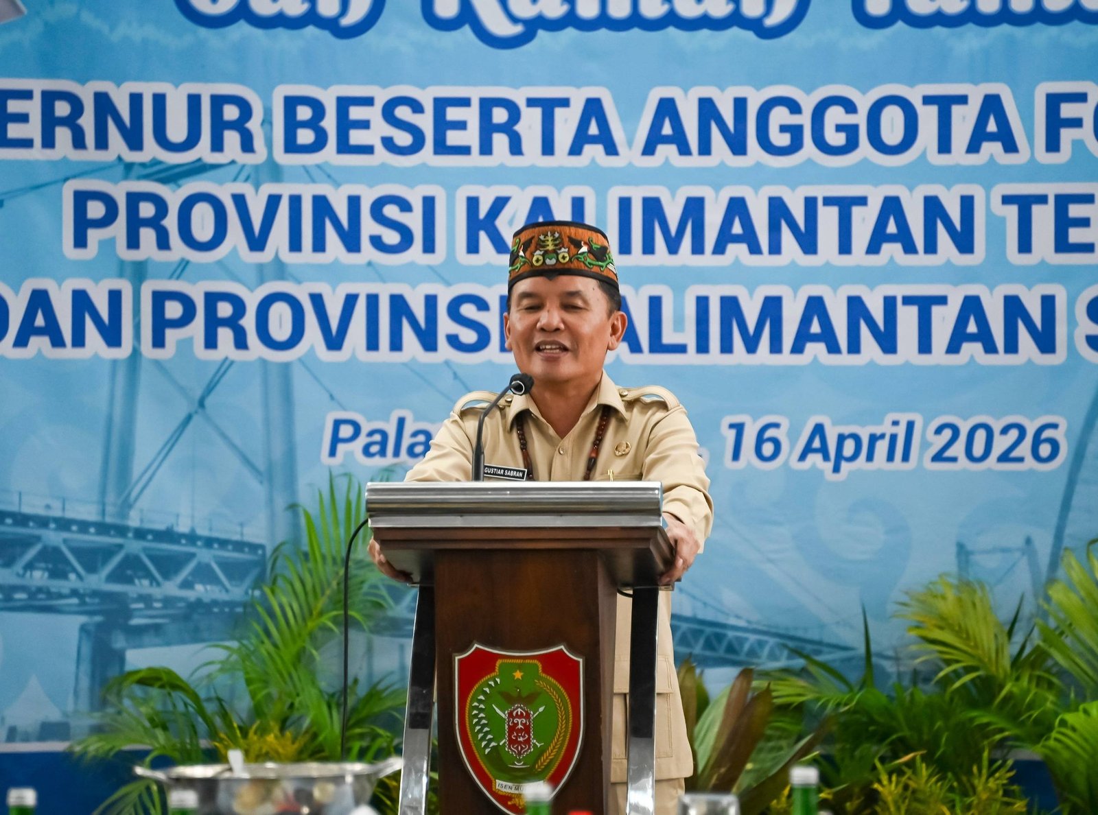 Gubernur Kalteng Sambut Baik Kedatangan Gubernur Kalsel Beserta Anggota Forkopimda di Bumi Tambun Bungai