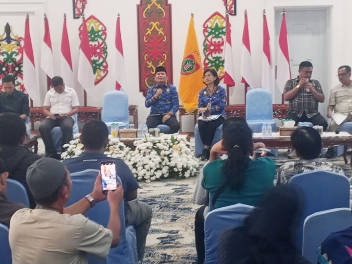 Perkuat Sinergi, Gubernur Kalteng Gelar Pertemuan dengan Insan Pers