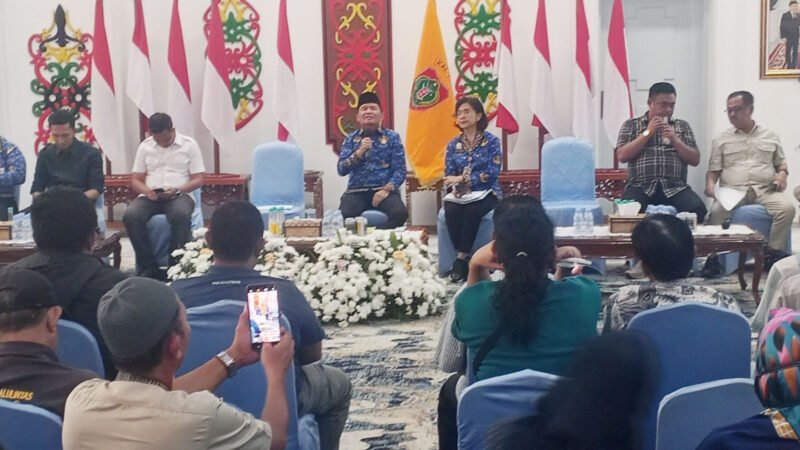 Perkuat Sinergi, Gubernur Kalteng Gelar Pertemuan dengan Insan Pers