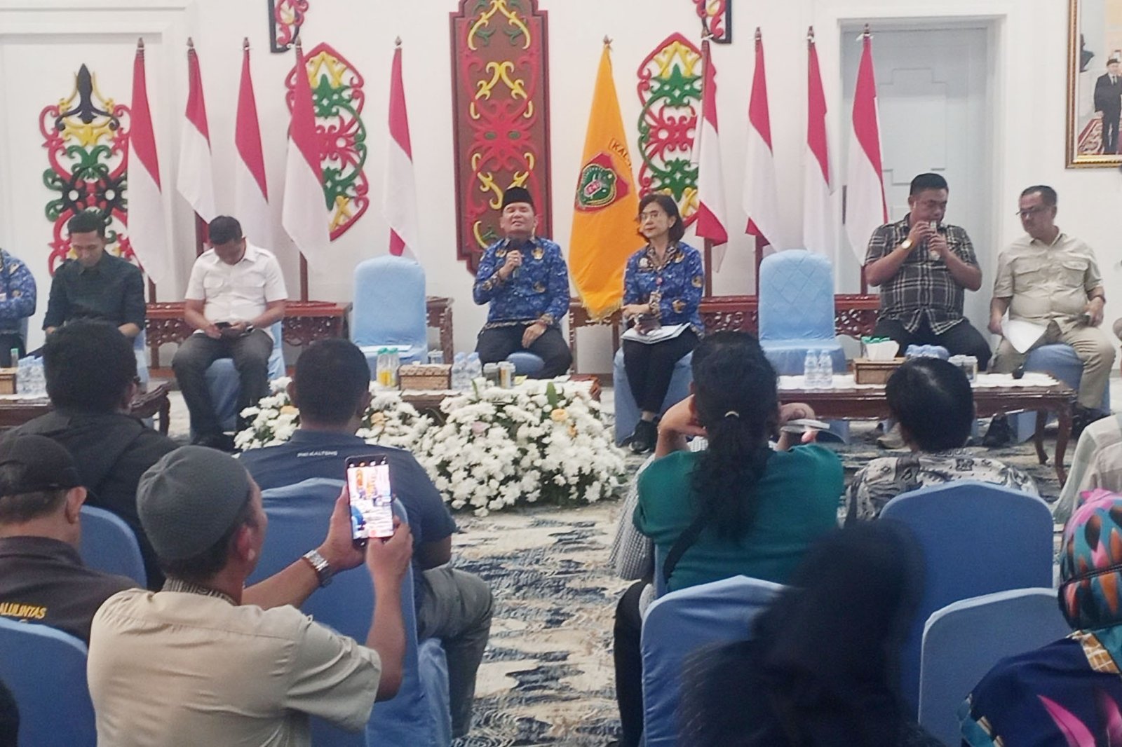 Perkuat Sinergi, Gubernur Kalteng Gelar Pertemuan dengan Insan Pers