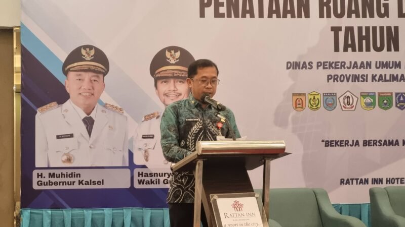 DPUPR Gelar Rakor Teknis Penataan Ruang dan Pertanahan se-Kalsel