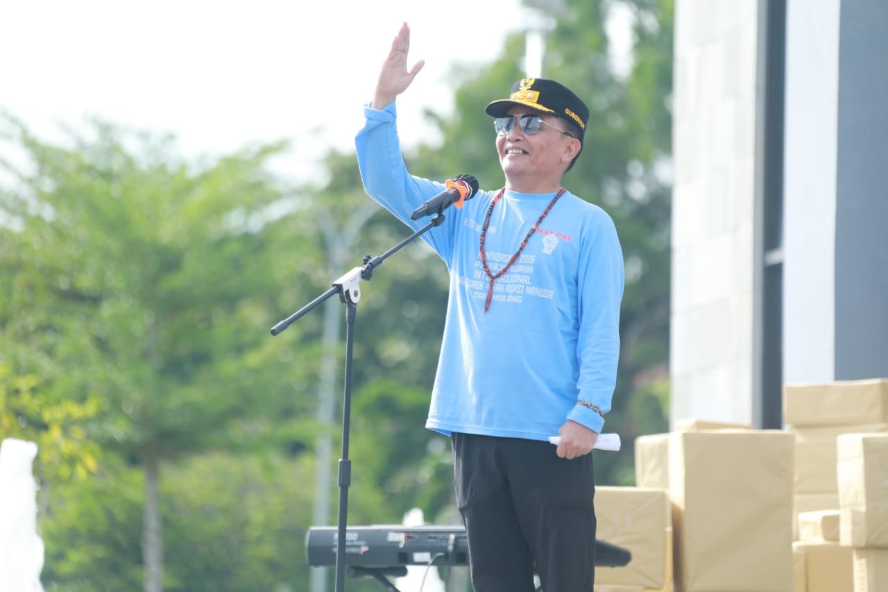 Peringatan Hari Buruh, Gubernur Kalteng Sampaikan Momentum untuk Apresiasi Pekerja