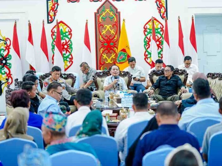 Dialog Bersama Serikat Buruh, Gubernur Kalteng Tekankan Pentingnya Penyampaian Aspirasi Secara Konstruktif