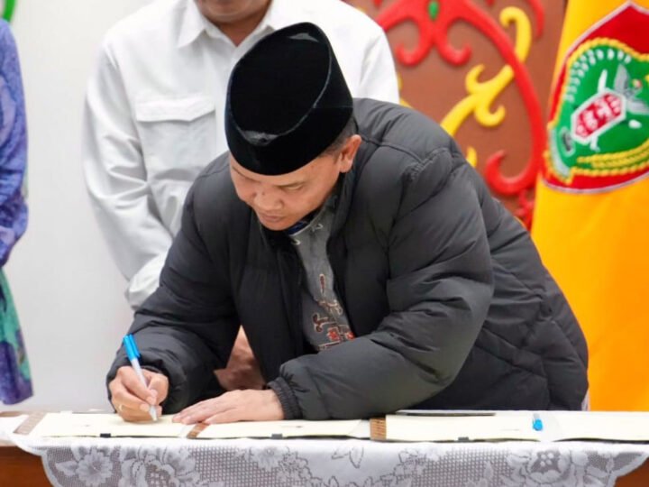 Gubernur Kalteng Tandatangani Nota Kesepakatan Pendidikan Vokasi Pertanian Bersama Kementan RI