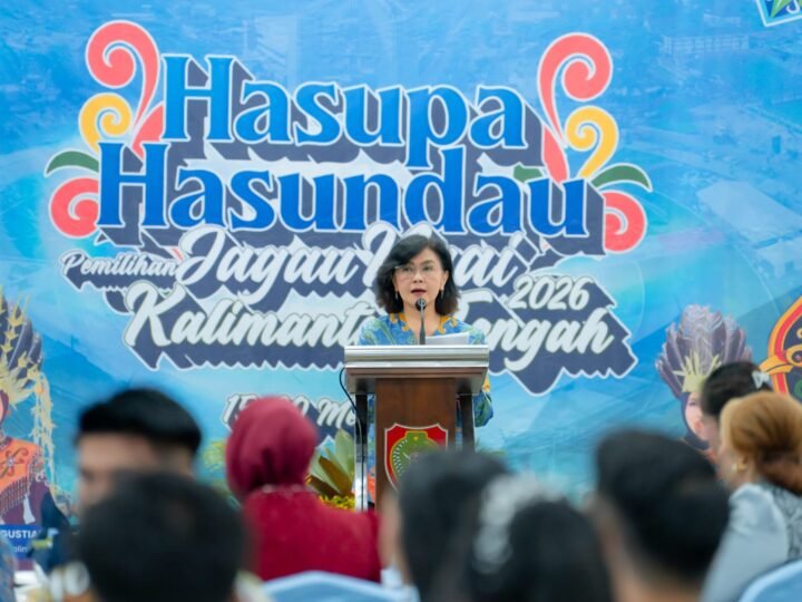 Pj Sekda Hadiri Hasupa Hasundau Pemilihan Jagau dan Nyai Kalteng 2026