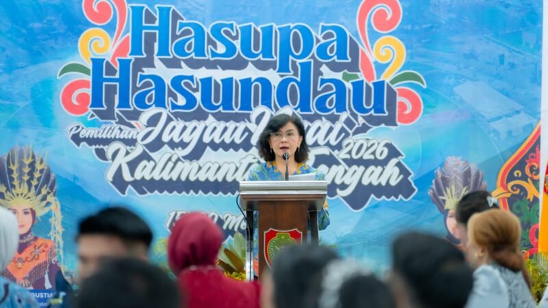 Pj Sekda Hadiri Hasupa Hasundau Pemilihan Jagau dan Nyai Kalteng 2026