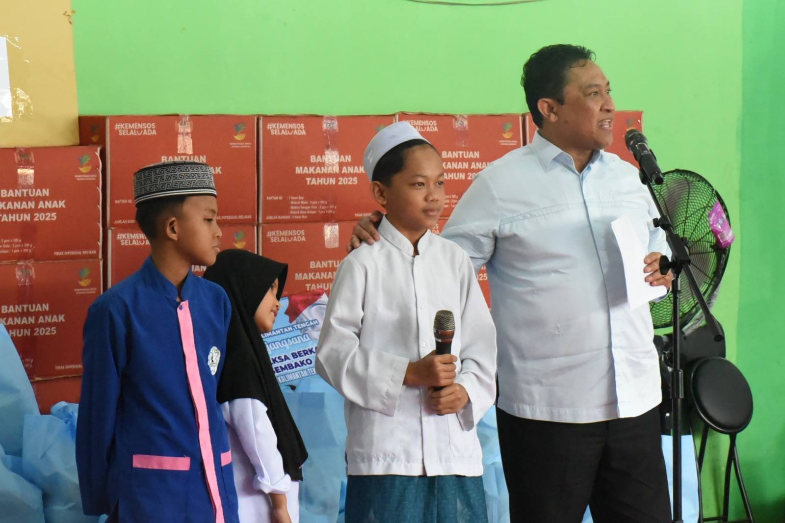 Peringatan Hari Jadi Ke-69 Provinsi Kalteng, Wagub Kalteng Anjangsana ke LKSA Berkah Palangka Raya