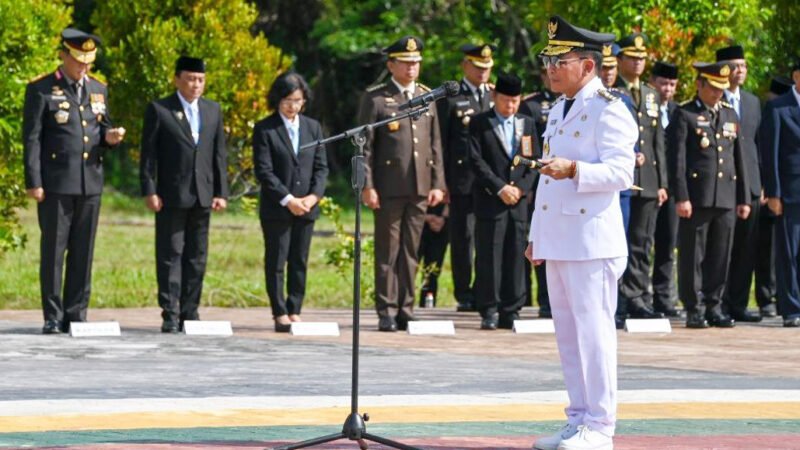 Pimpin Upacara dan Ziarah TMP, Gubernur Tegaskan Pentingnya Menghargai Jasa Pahlawan