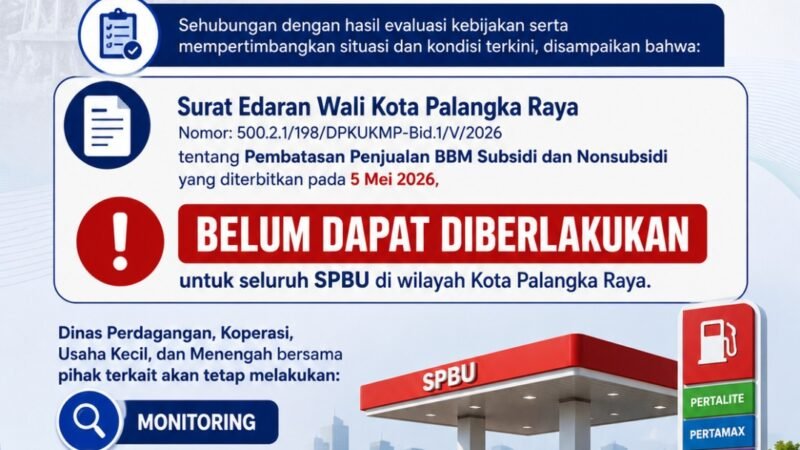Setelah Melalui Proses Evaluasi, Pemko Tunda Pembatasan Penjualan BBM Subsidi dan Nonsubsidi