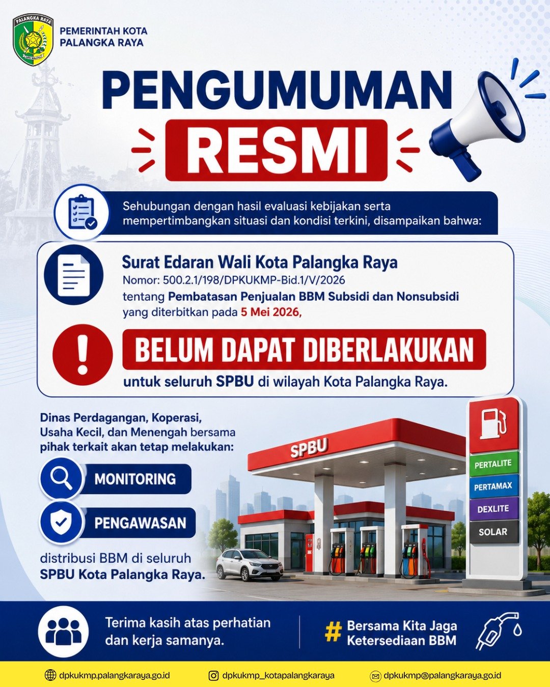 Setelah Melalui Proses Evaluasi, Pemko Tunda Pembatasan Penjualan BBM Subsidi dan Nonsubsidi