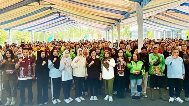 Pembagian Daging Kurban Iduladha 1447 H Bagi Mahasiswa, Pengemudi Ojol Serta Pekerja Lingkup Pemprov Kalteng