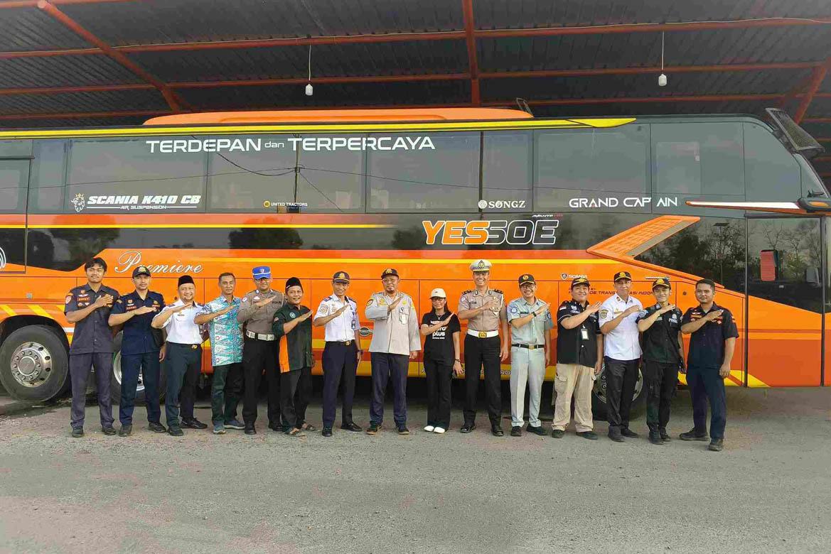 Laksanakan Rampcheck Bus di Palangka Raya, Dishub Kalteng Larang 10 Armada Beroperasi
