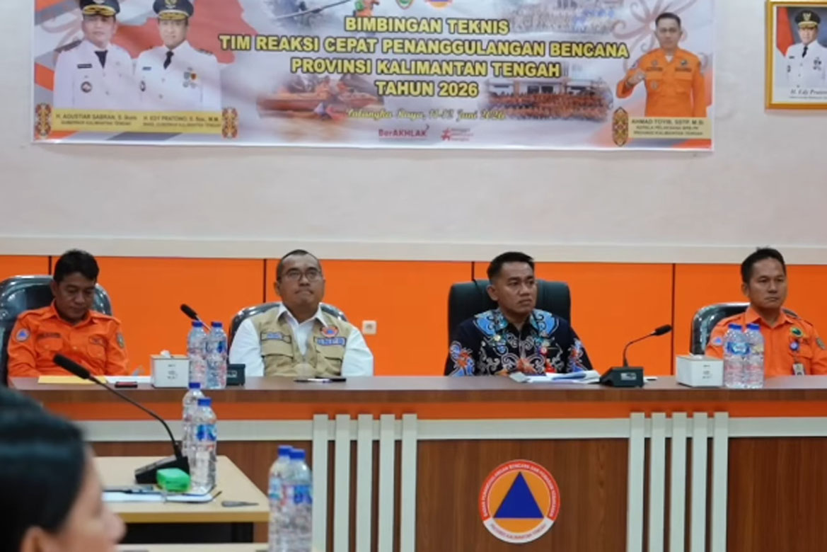 BPB-PK Kalteng Fokuskan Manajemen Pengungsi Pada Bimtek Pengembangan Kapasitas TRC Penanggulangan Bencana