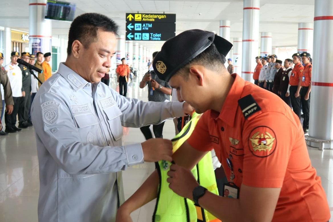 Posko Monitoring di Bandara Tjilik Riwut Jelang Lebaran, Bentuk Sinergi Pemprov Kalteng dan Angkasa Pura
