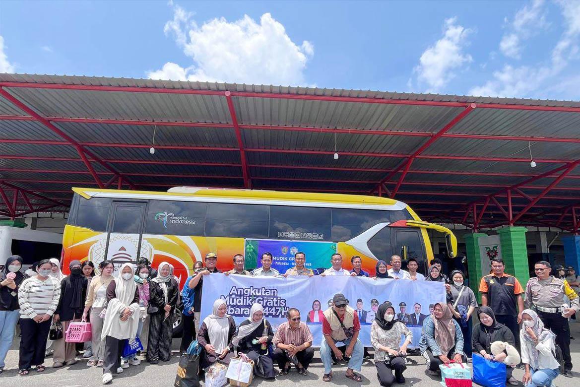 Mudik Gratis Rute Palangka Raya–Muara Teweh Resmi Dilepas