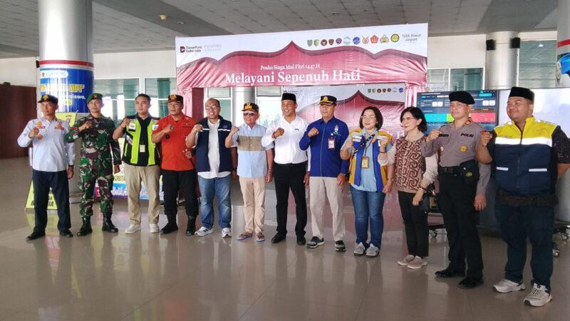 Pastikan Angkutan Mudik Lebaran Berjalan Optimal, Gubernur Kalteng Tinjau Bandara Tjilik Riwut