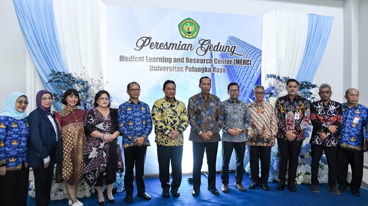 Wamendiktisaintek RI Resmikan Gedung MERC FK di Universitas Palangka Raya