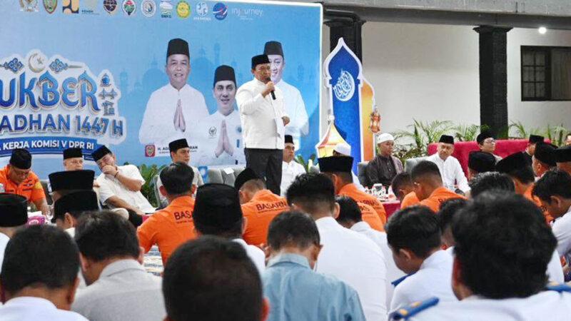 Wagub Edy Pratowo Hadiri Buka Puasa Bersama Komisi V DPR RI dan Mitra Kerja
