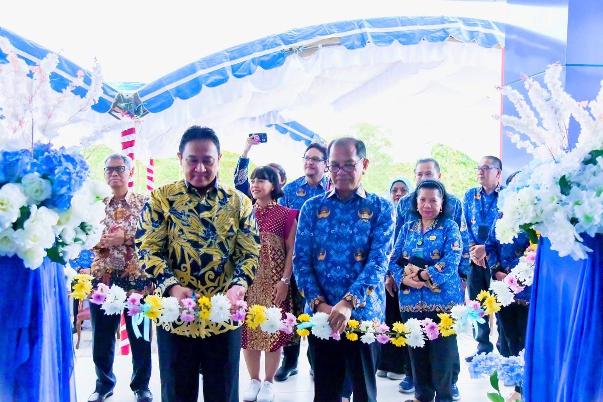 Wagub Kalteng Hadiri Peresmian Gedung MERC FK di Universitas Palangka Raya Oleh Wamendiktisaintek RI