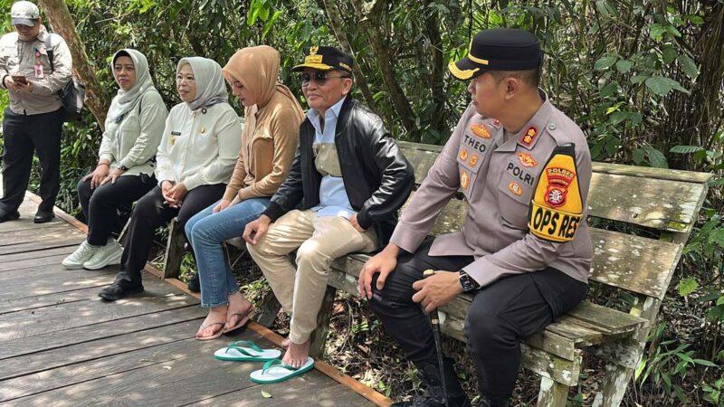 Gubernur Agustiar Sabran Tinjau Kawasan Wisata Tanjung Puting