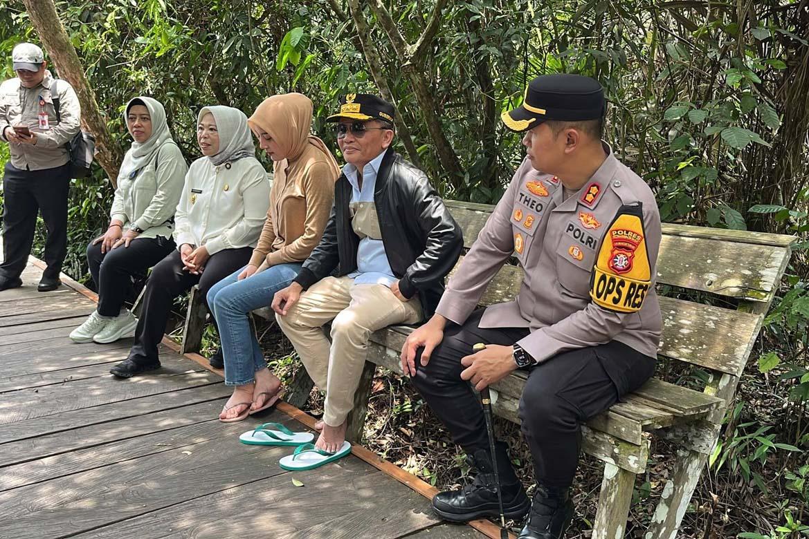 Gubernur Agustiar Sabran Tinjau Kawasan Wisata Tanjung Puting