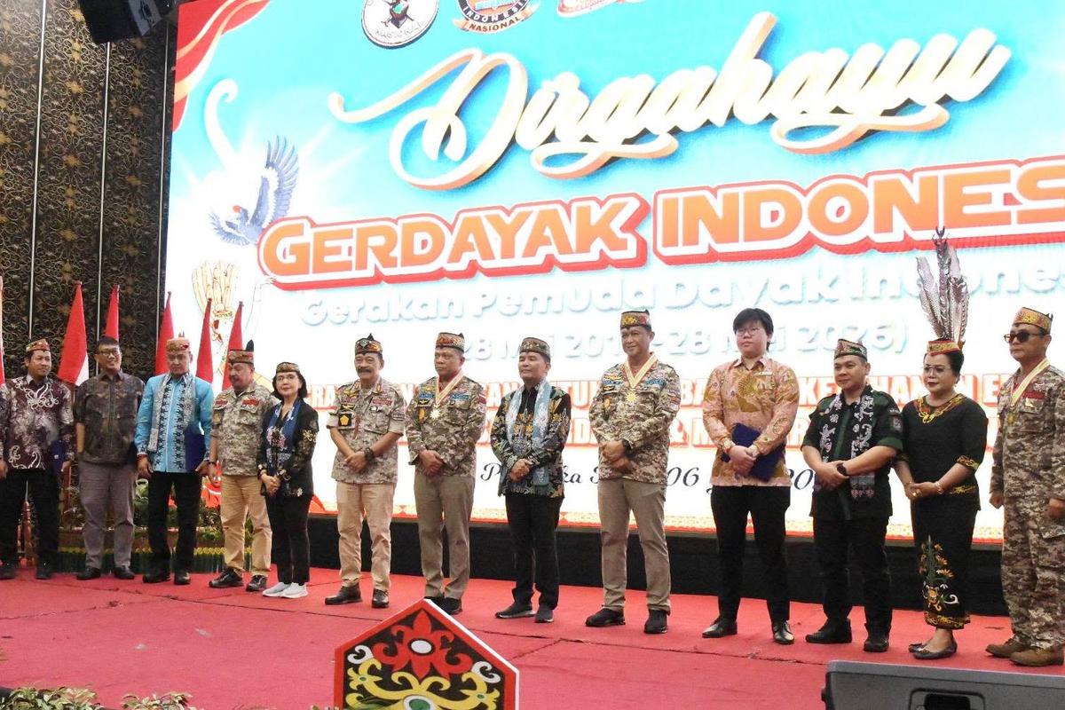 Hadiri HUT Ke-16 Gerdayak Indonesia, Gubernur Kalteng Tekankan Pentingnya Jaga Persatuan di Tengah Tantangan Global
