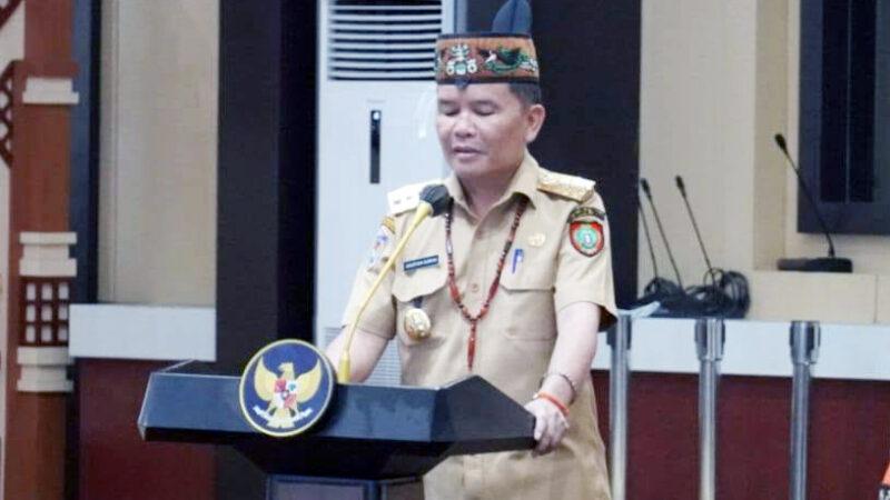 Gubernur Hadiri Kunjungan dan Koordinasi Capaian dan Kendala Pelaksanaan Stranas PK di Kalteng