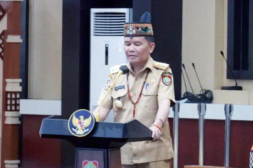 Gubernur Hadiri Kunjungan dan Koordinasi Capaian dan Kendala Pelaksanaan Stranas PK di Kalteng