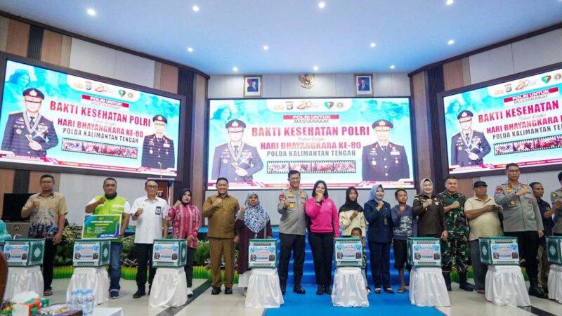 Wagub Kalteng Hadiri Puncak Bakti Kesehatan Hari Bhayangkara ke-80 Tahun 2026