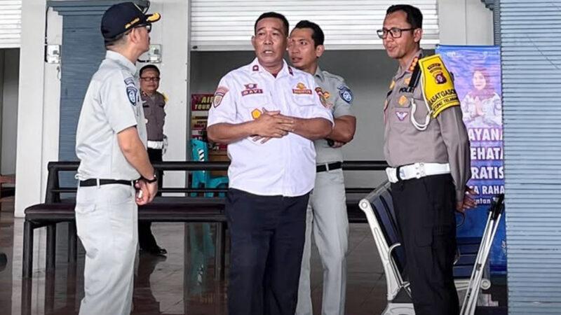 Lepas Angkutan Mudik Gratis, Dishub Kalteng Telah Laksanakan Ramp Check Pastikan Kendaraan Laik Jalan