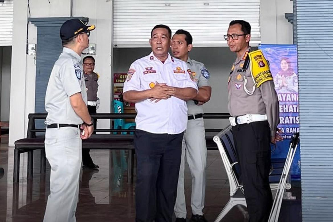 Lepas Angkutan Mudik Gratis, Dishub Kalteng Telah Laksanakan Ramp Check Pastikan Kendaraan Laik Jalan