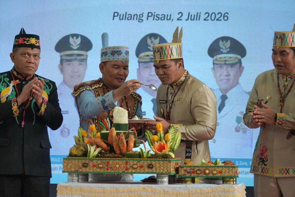 Hadiri Ramah Tamah, Gubernur : Hari Jadi ke-24 Pulang Pisau Momentum Perkuat Kolaborasi Bangun Daerah